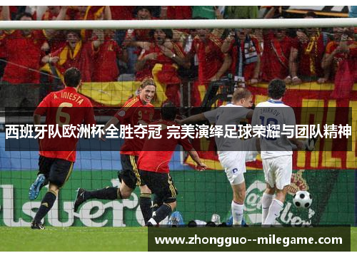西班牙队欧洲杯全胜夺冠 完美演绎足球荣耀与团队精神